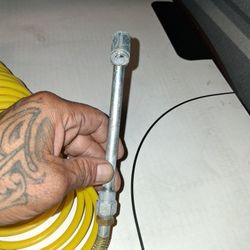 AIR COMPRESSOR HOSE WITH TIRE GAUGE...