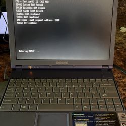 Laptop VINTAGE SONY VAIO PCG (1999)- Good Condition 