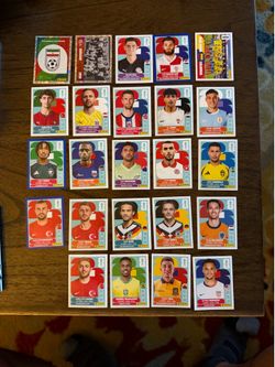 Panini World Cup stickers 2026- 24 cards
