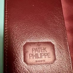 Patek Philippe Leather Wallet (vintage original)