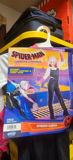 Brand New Spider-Gwen Kids Costume Child Small 6/6x