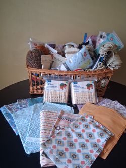 Craft Supply Gift Basket Bundle