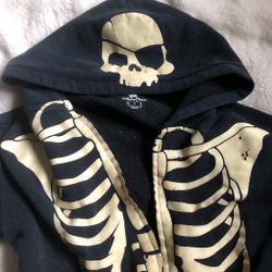 Glow in the dark skeleton jacket