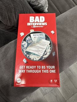 Bad Interviews Card Game