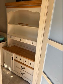 Kitchen Hutchin drawers, two pieces, top and bottom