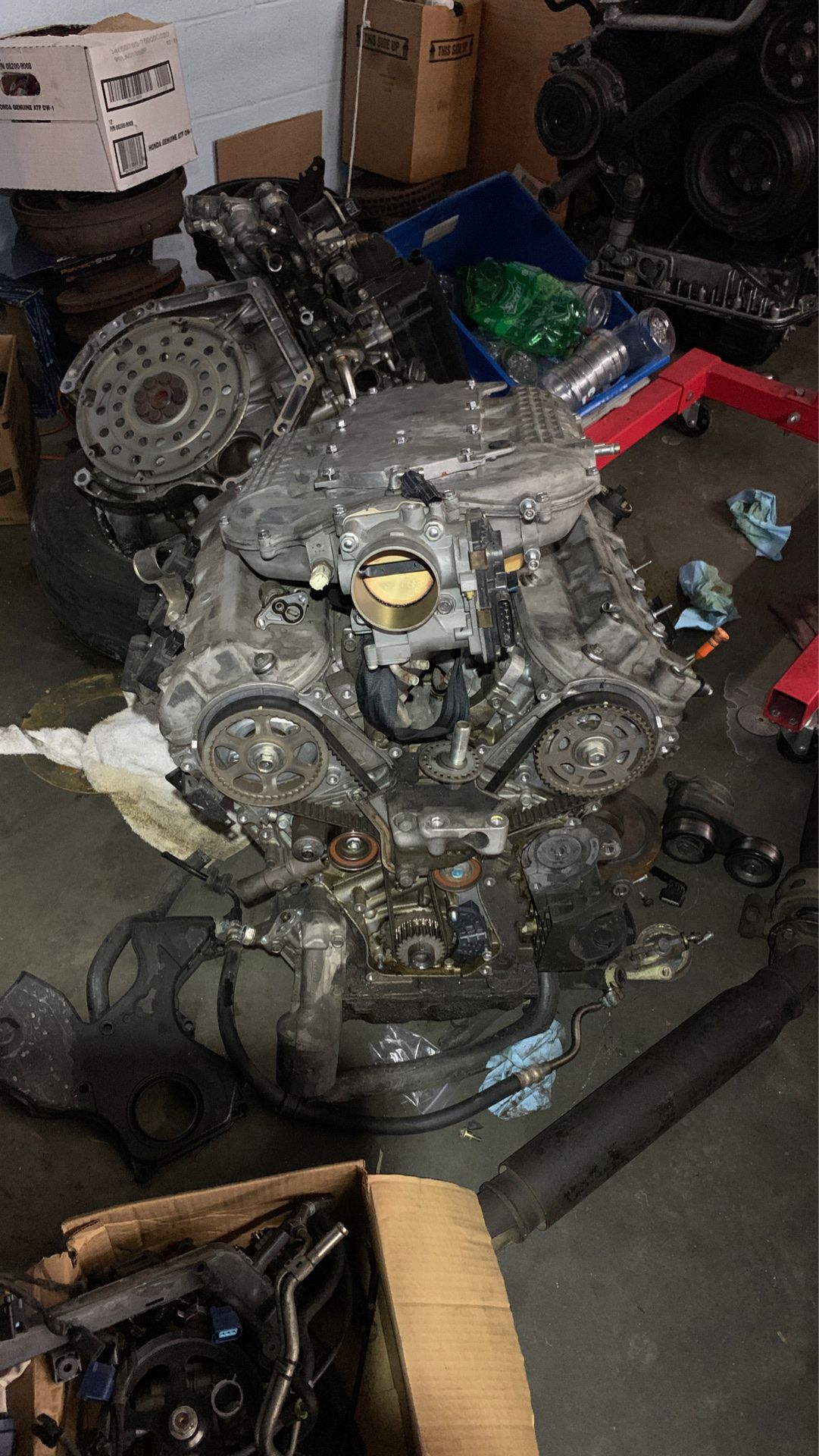 2008 Acura TL J32 engine part out.