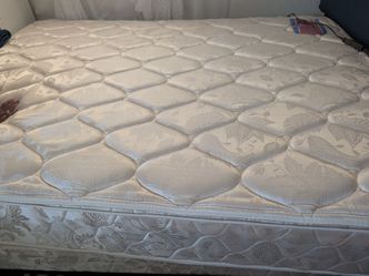 Queen size bed and really good condition. Willing to trade for a single in good condition