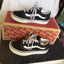 Vans Kids Old School Shoes Size 1 Kids