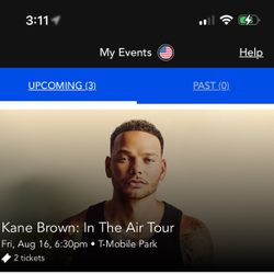 Kane Brown Floor Seats