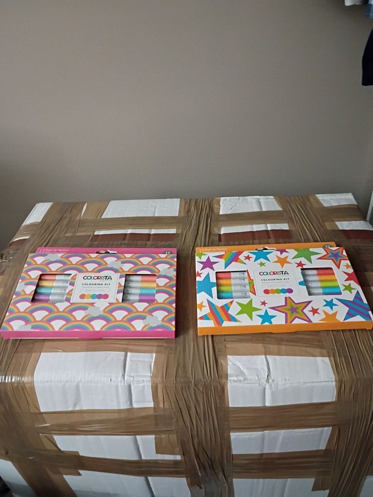2 Colourista Coloring Kits