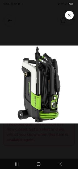 Greenworks 1900 PSI Electric Pressure Washer