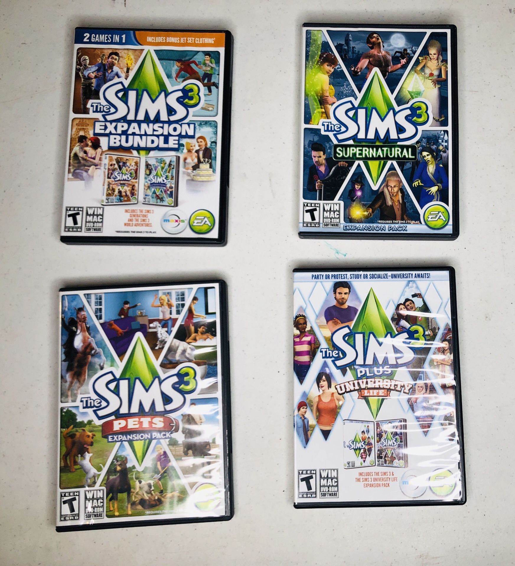 The Sims 3 Win/Mac dvd