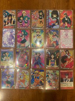 Sailor Moon Cards 1(contact info removed) Vintage