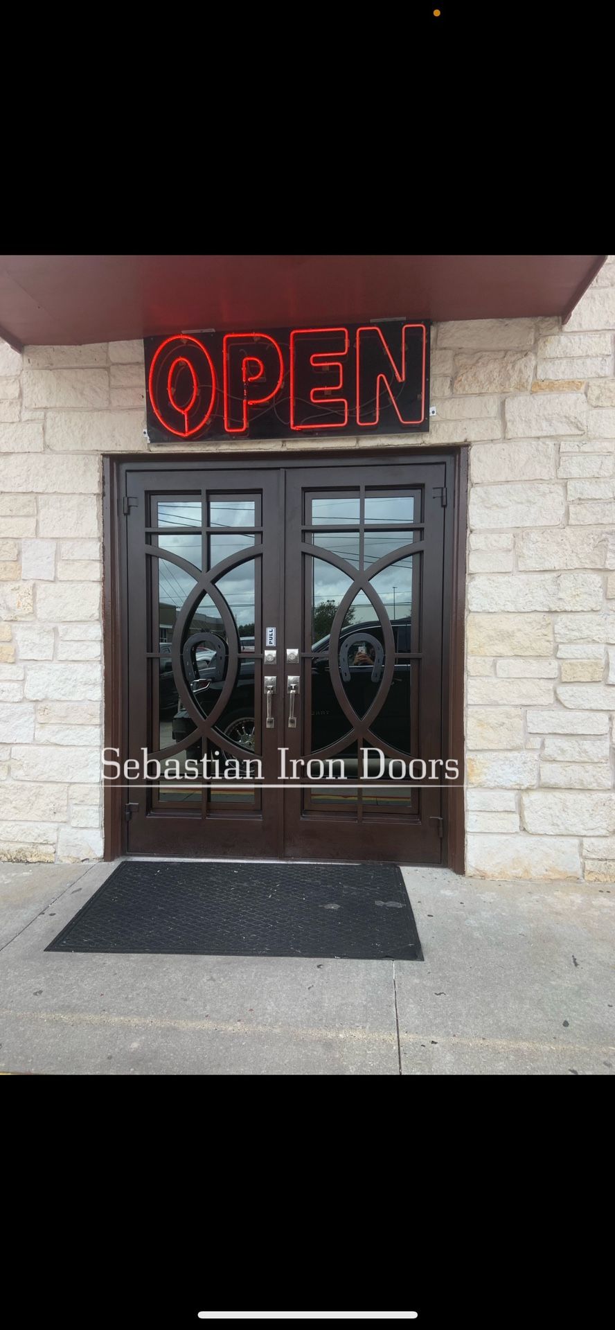 Wrought Iron Door