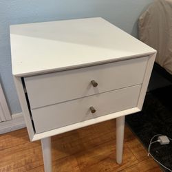 *MOVE OUT SALE* White Night Stand