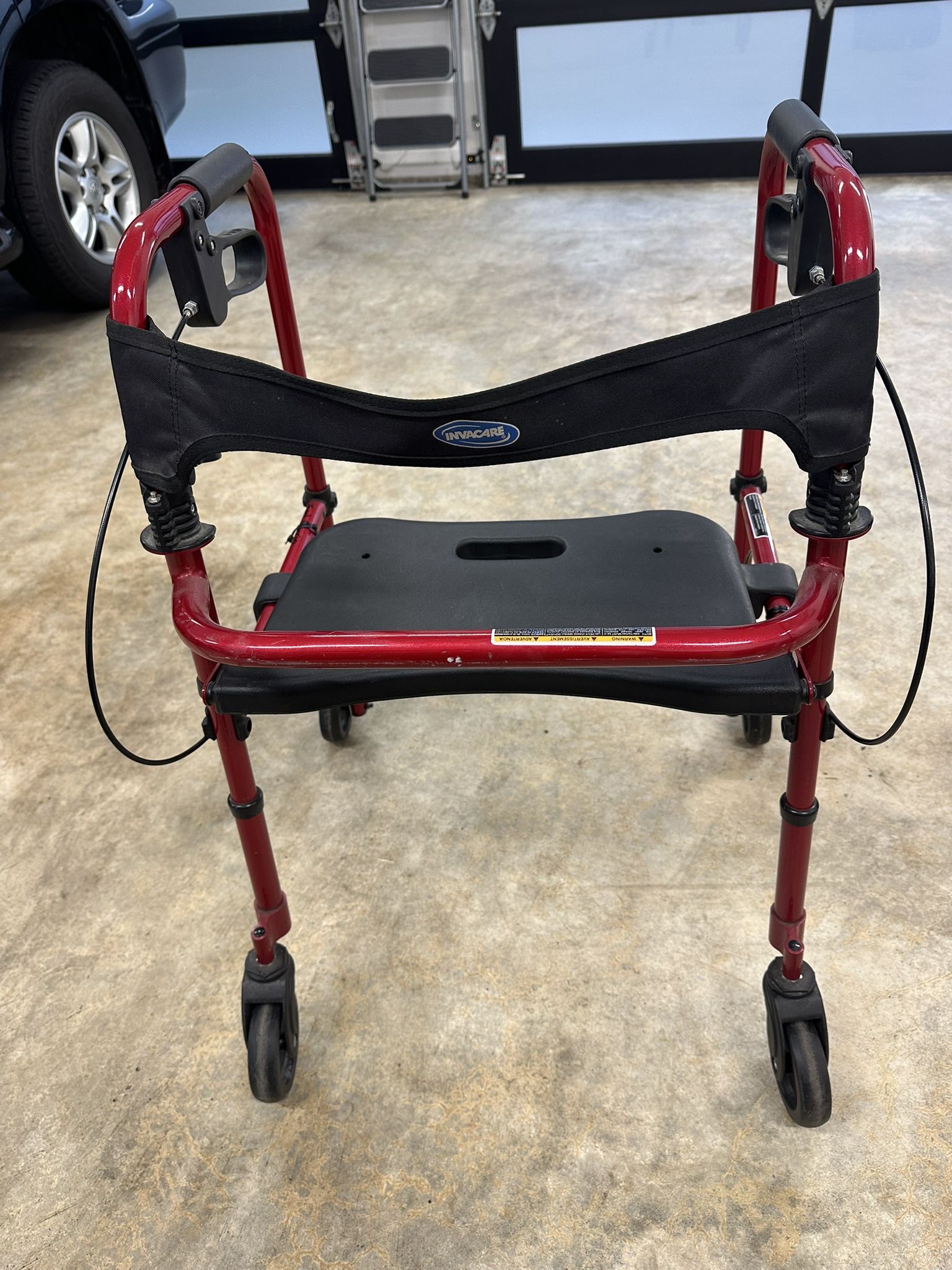Invacare Adult Walker with Seat
