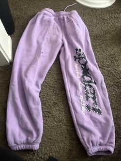 Purple Spider Sweatpants