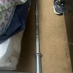 Barbell, Plates, And Bench 