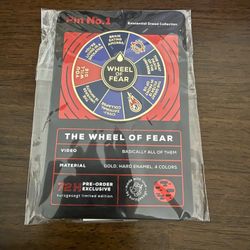 Kurzgesagt existential dread collection Pin No. 1 wheel of fear