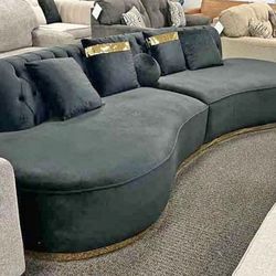 Ella Black Couch Pay $50 Now Rest Monthly 