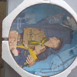 Norman Rockwell Boy Scouts of America Commemorative Plate