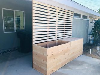 Large Small Medium Custom Made Garden bed raised elevated planter box with legs 3 4 5ft long cedar redwood For Herbs Vegetables 