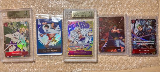 One piece cards for sale