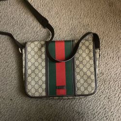 Gucci Web Flap Messenger Bag