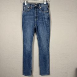 Abercrombie & Fitch Women's 24 Slim Straight Jeans 90s