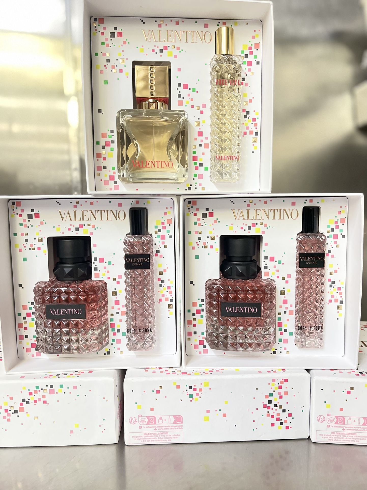 Valentino Perfume Gift sets. NEW. AUTHENTIC