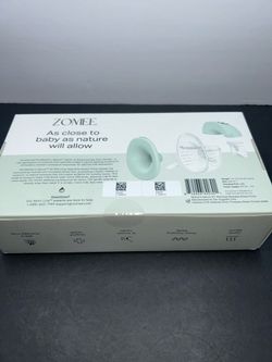 Zomee Mother's Nature W1 Wearable Warming Breast Pump Battery Mint w/ Case