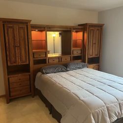 Queen Size Bedroom Set-Bed Not Included