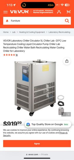 Laboratory Chiller Circulator 5L Chiller Lab