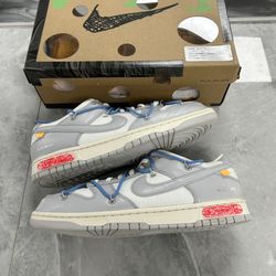 Nike Dunk Low Off-White Lot 5 (USED)