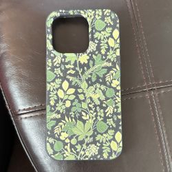 PELA iPhone 16 Pro Phone Case - Black Evergreen