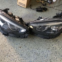 2022-2024 Mercedes-Benz C-Class Headlights Pair