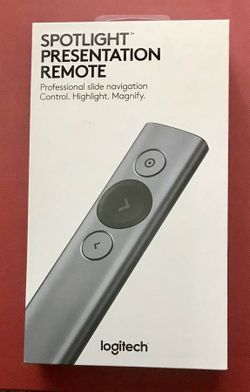 Logitech Spotlight Wireless Presentation Remote Control - BRAND NEW