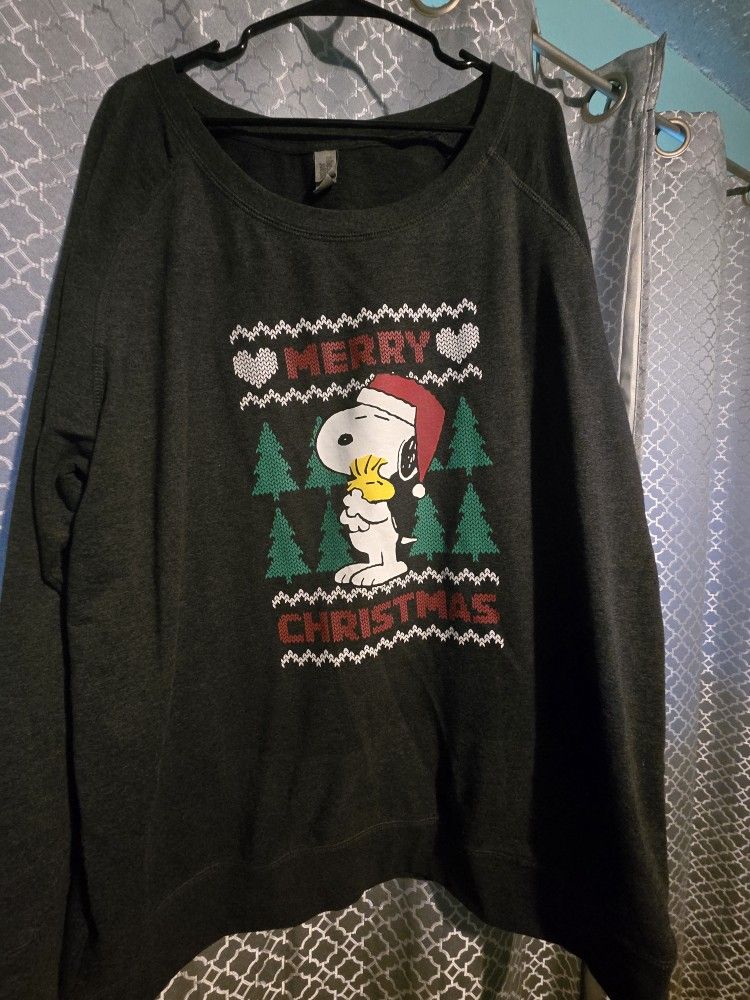 Very Cute 4x Snoopy Sweatshirt