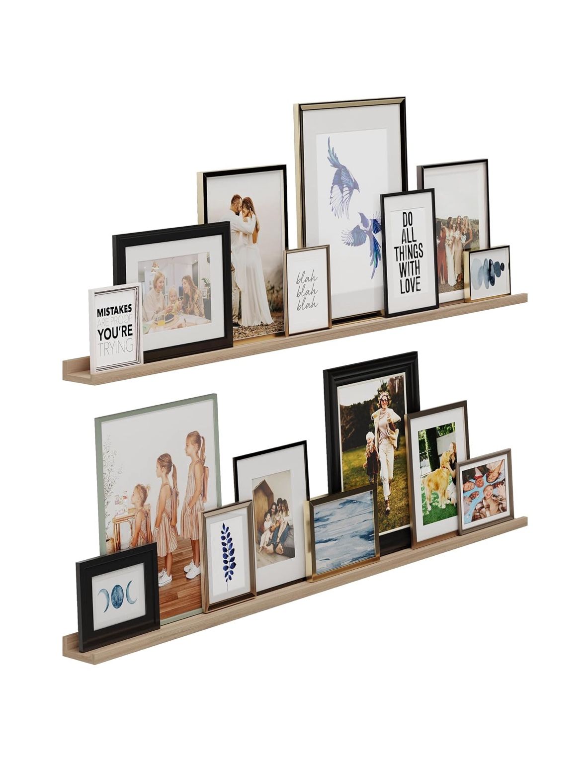 Floating Shelves For Pictures 60”