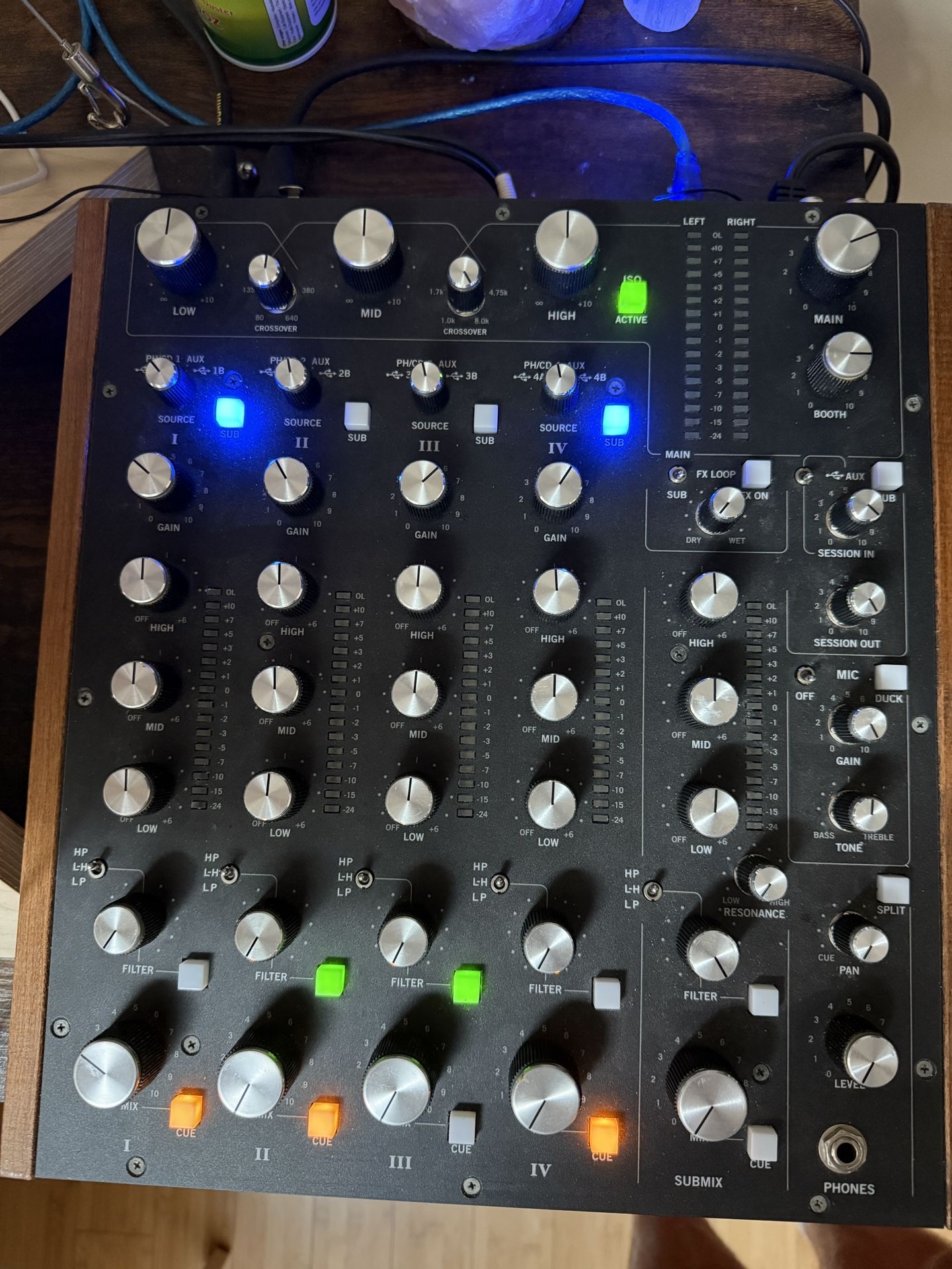 Rane MP2015 4channel Rotary DJ mixer