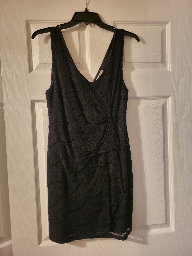 Dress, Size Large, Lace, Black