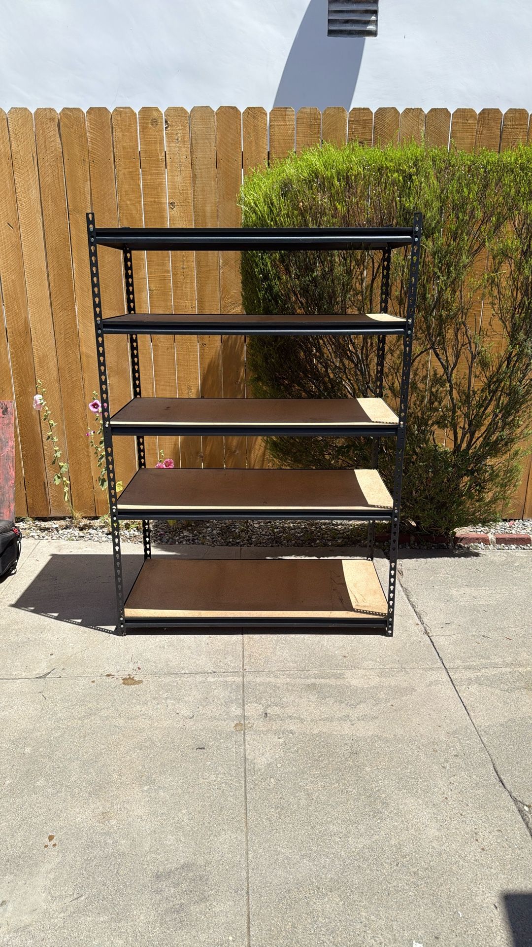 Metal Shelving - Pre Garage Sale