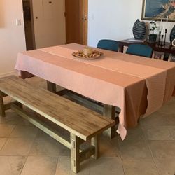 Dining Room Table W/ Bench 