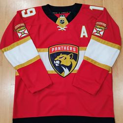 All Sizes! Matthew Tkachuk FL Panthers Red Jersey 