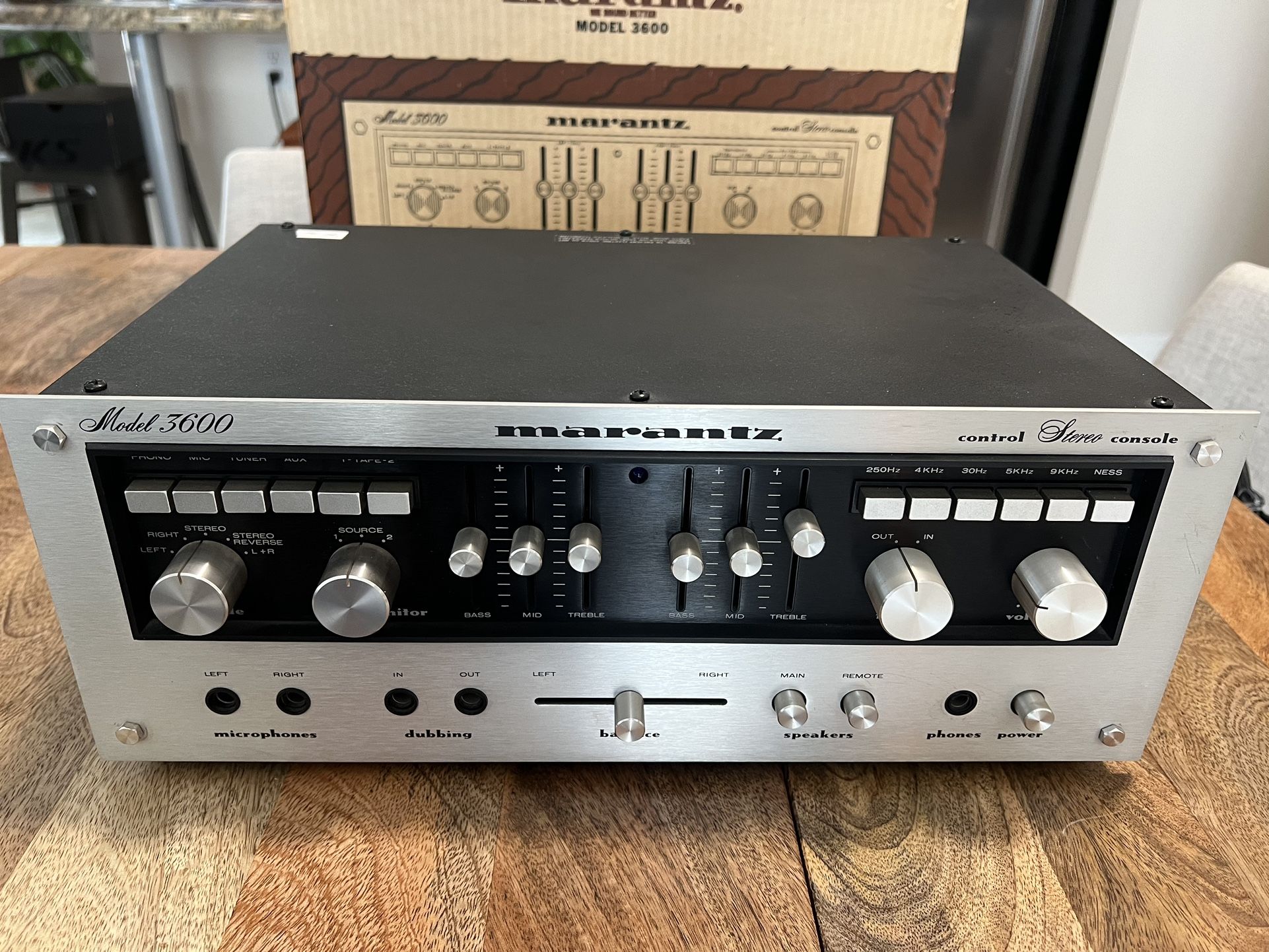 Marantz Model 3600 Amplifier Control Console 