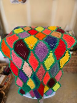 Vintage Hand Crafted Multi-Pattern Quilt