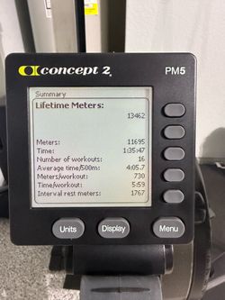 Concept2  Rowerg  PM5
