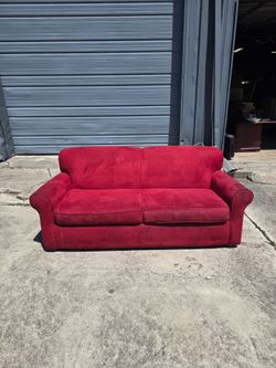 Budget liveseat sofa bed, sofa not as clean as the matress but very comfy