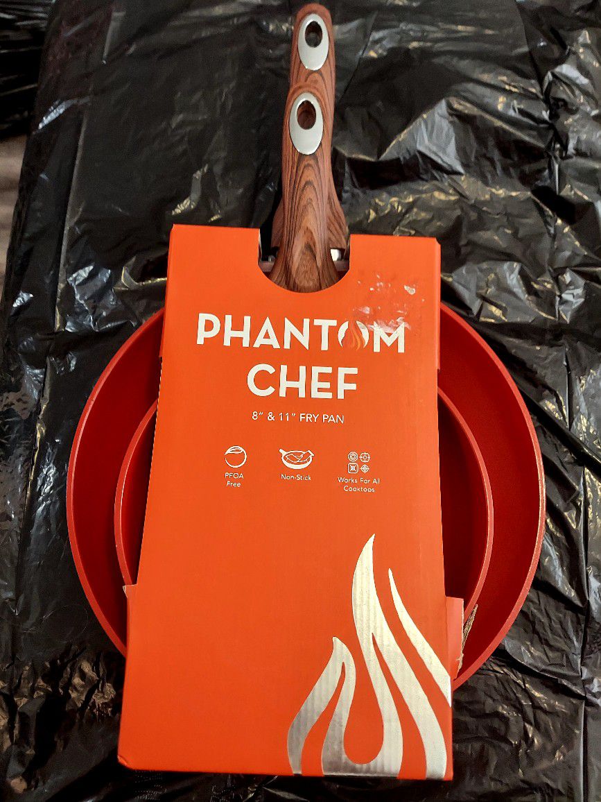PHANTOM CHEF  8" & 11" FRY PAN