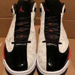 Nike Air Jordan Dub Zero White/Black/Red – Men’s Size 11 – Pre-Owned